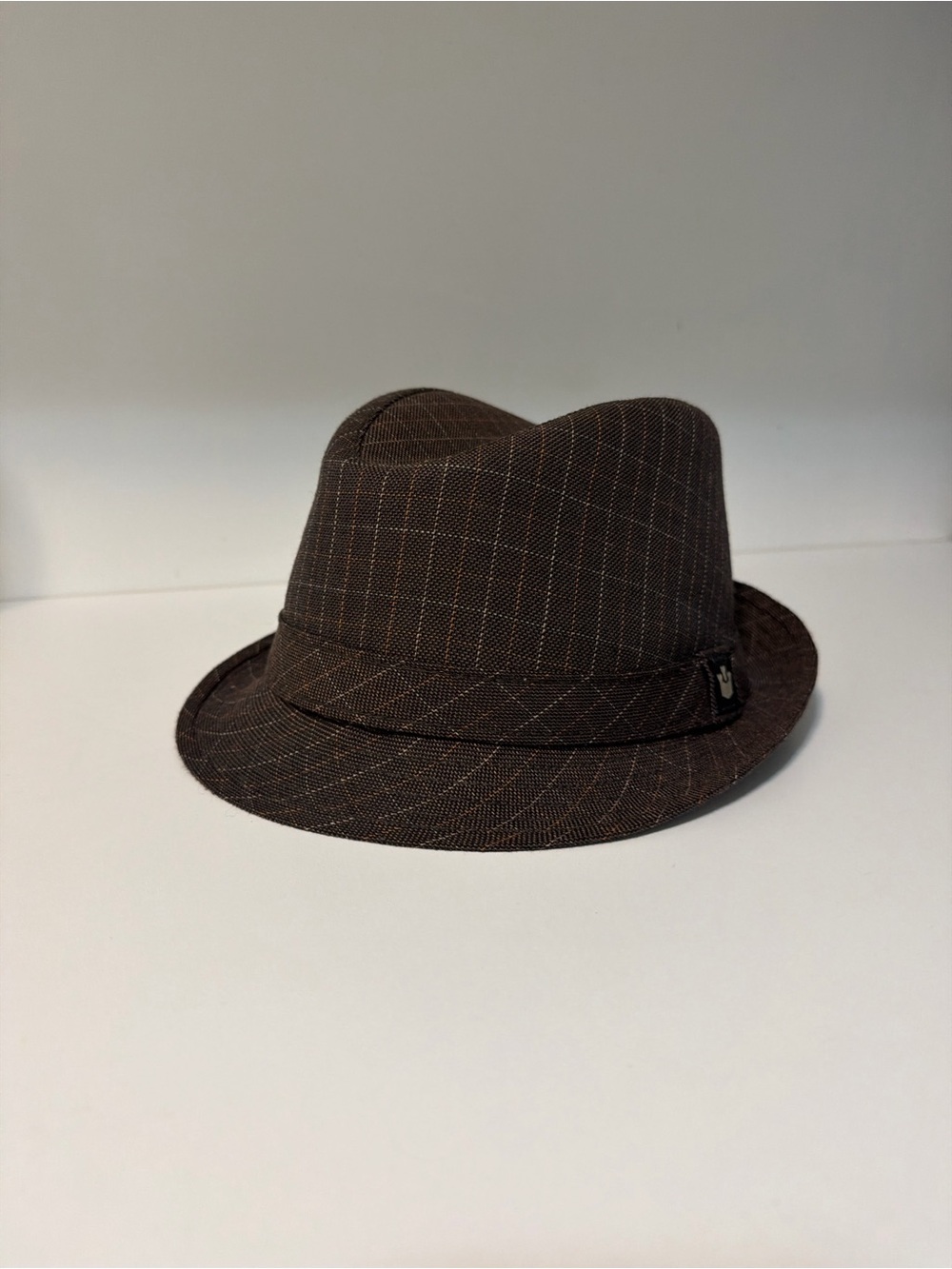 Brown Tweed Fedora Hat by Goorin Bros.